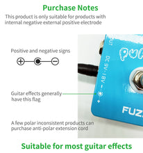 Load image into Gallery viewer, 5 Way Electric Guitar Effect Pedal Power Supply accessories Cables Adapter Daisy Chain Wire Pro 9V DC 1A US EU UK JP AU Plug pod