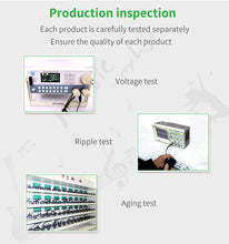 Load image into Gallery viewer, 5 Way Electric Guitar Effect Pedal Power Supply accessories Cables Adapter Daisy Chain Wire Pro 9V DC 1A US EU UK JP AU Plug pod