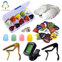 Load image into Gallery viewer, Guitar Tool Kit Guitar Capo / Guitar Picks / Tunner / Fingertip Protector Parts Accessories GYH