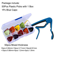 Load image into Gallery viewer, Guitar Tool Kit Guitar Capo / Guitar Picks / Tunner / Fingertip Protector Parts Accessories GYH