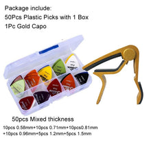Load image into Gallery viewer, Guitar Tool Kit Guitar Capo / Guitar Picks / Tunner / Fingertip Protector Parts Accessories GYH