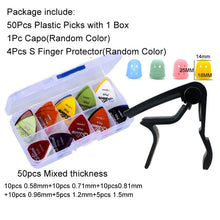 Load image into Gallery viewer, Guitar Tool Kit Guitar Capo / Guitar Picks / Tunner / Fingertip Protector Parts Accessories GYH