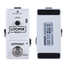 Load image into Gallery viewer, Ammoon AP-09  Nano Loop Electric Guitar Effect Pedal. Looper, True Bypass Unlimited Overdubs, 10 Minutes Recording
