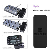 Load image into Gallery viewer, Wah Volume Pedal For Guitar Multi Effects Expression Pedal Bass Foot Pedal Effect 2 Input 2 Output Jack With Instrument Cable
