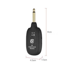 Load image into Gallery viewer, Rechargeable Wireless Guitar Transmitter / Receiver -  UHF
