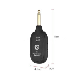 Rechargeable Wireless Guitar Transmitter / Receiver -  UHF