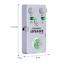 Load image into Gallery viewer, Coolmusic C-DI01 Insane Distortion Guitar Pedal Effects
