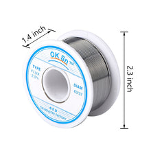 Load image into Gallery viewer, JCD 100g Rosin Core soldering wire, 60/40 Tin lead 45FT flux
