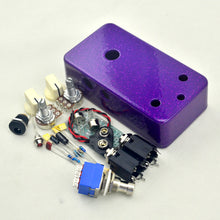 Load image into Gallery viewer, Vintage Fuzz Face DIY Guitar Pedal Kit with Germanium AC128 Transistors and 1590B Pre-drilled Enclosure
